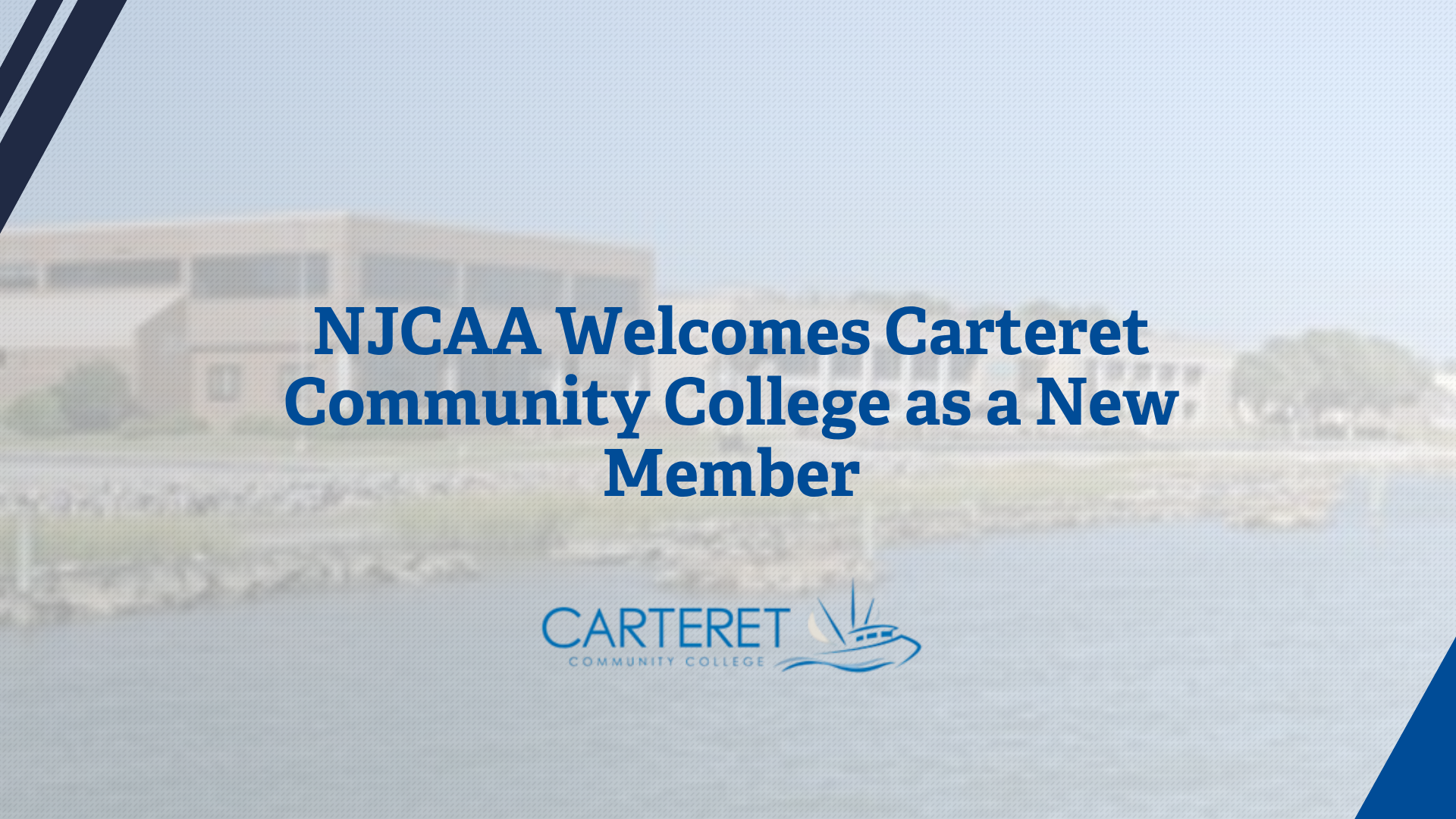 Region 10 Welcomes Carteret Community College